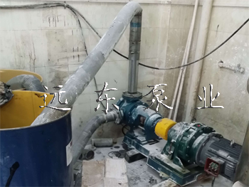 廣東江門市潤景實業有限公司高粘度基料輸送泵5臺